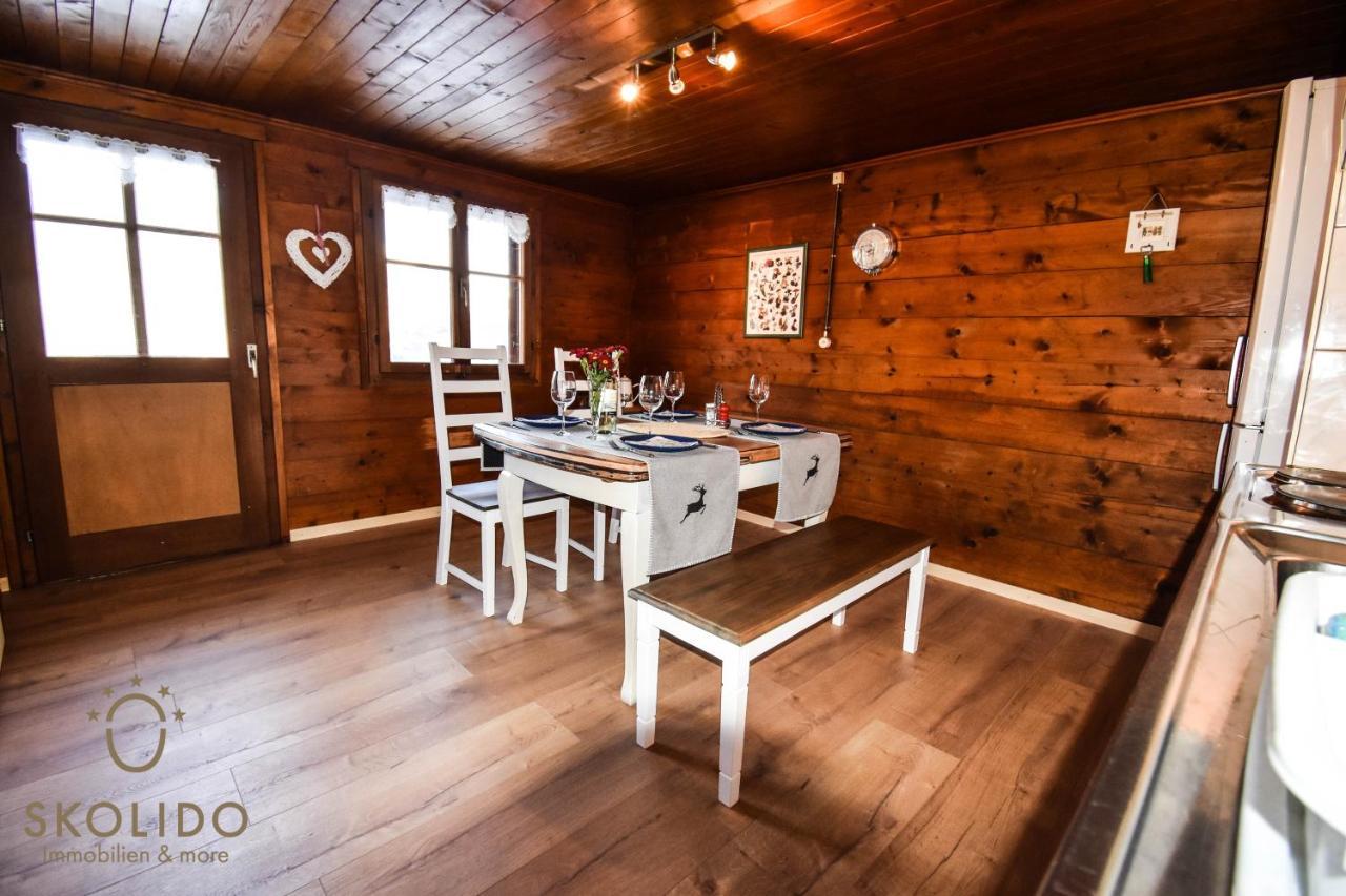 Cosy Chalet In Brig-Glis Kültér fotó