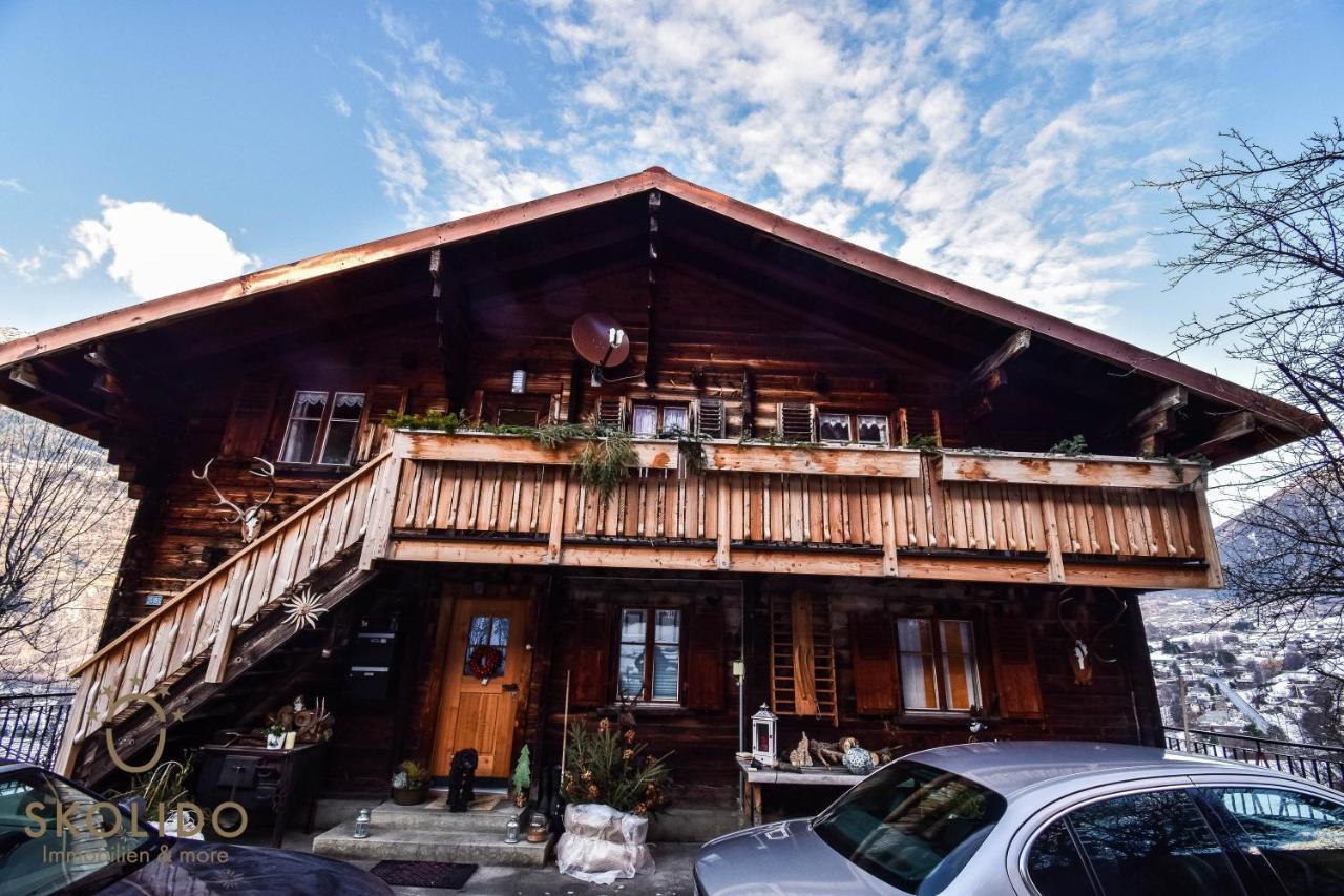 Cosy Chalet In Brig-Glis Kültér fotó